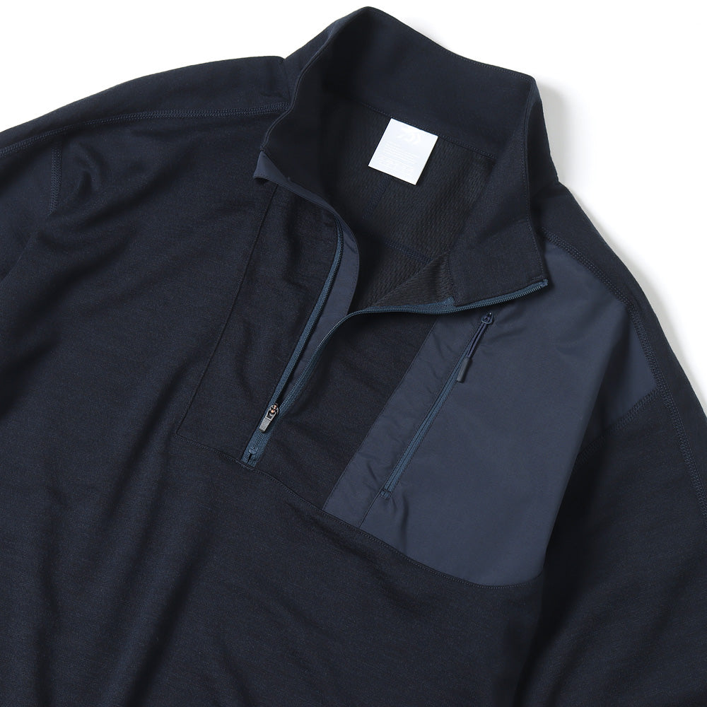 DAIWA LIFESTYLE BASE LAYER HALFZIP SHIRTS